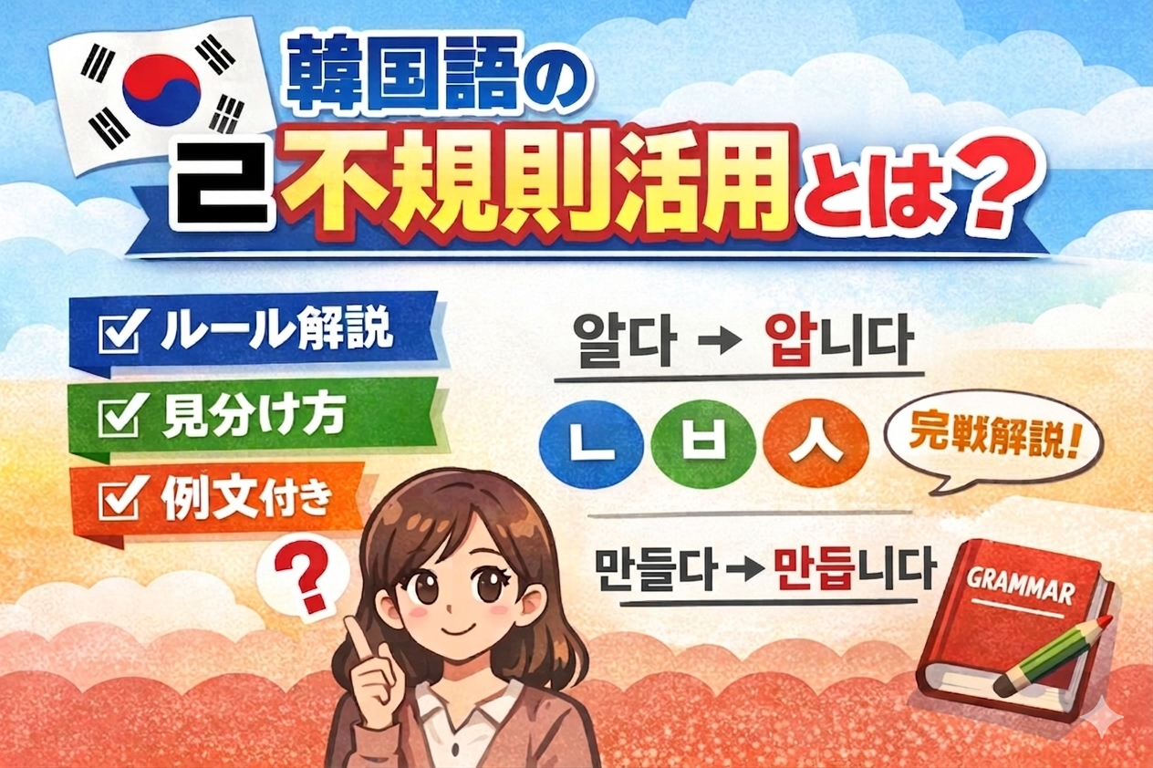 韓国語 ㄹ不規則活用